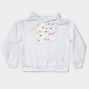 Cloud Pattern Kids Hoodie